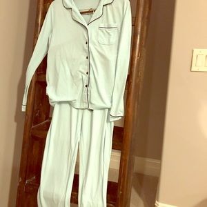 Gilligan and O’Malley women’s aqua/navy Pj’s
